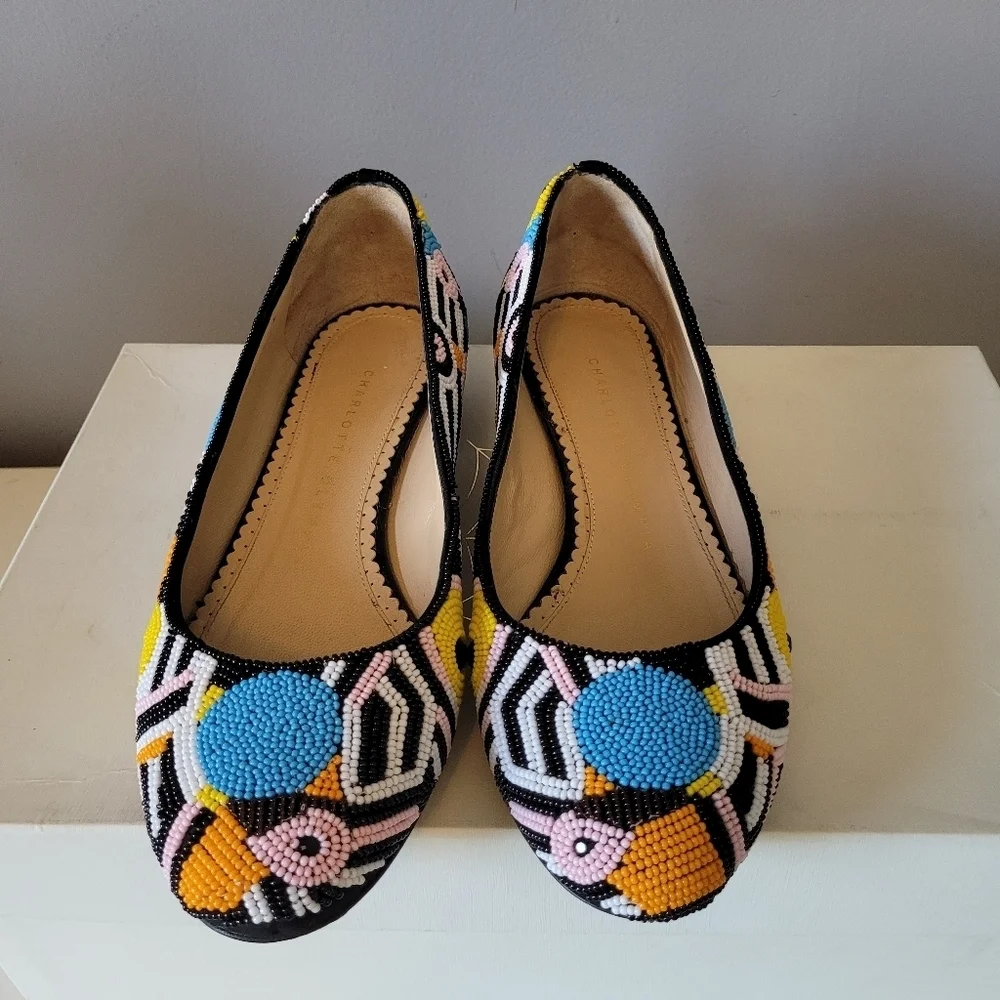 Charlotte Olympia Pick N Mix Jackie Loafers, VGUC, Size 5
